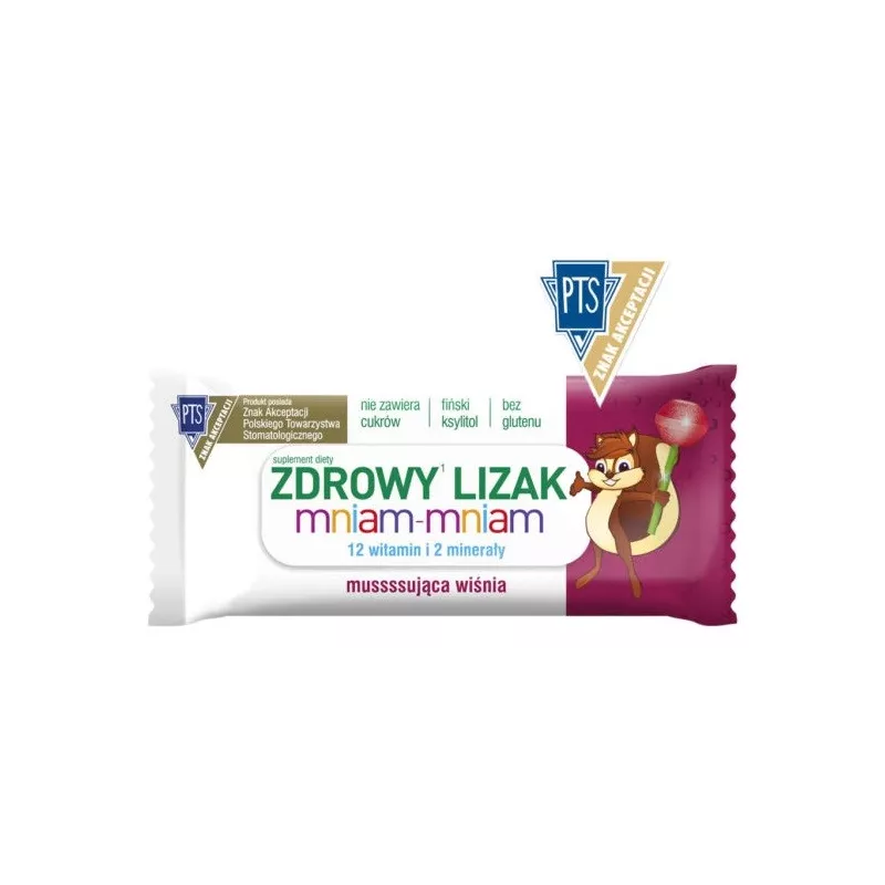 ZDROWY LIZAK MNIAM MNIAM 6G MUSUJĄCA WIŚNIA
