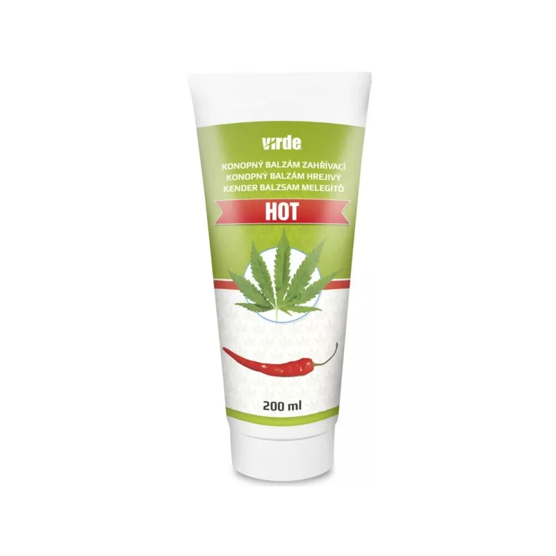 VIRDE BALSAM KONOPNY ROZGRZEWAJĄCY 200ML VIRDE BALSAM KONOPNY ROZGRZEWAJĄCY 200ML