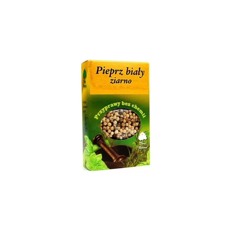 DARY NATURY PIEPRZ BIAŁY ZIARNO 30G DARY NATURY PIEPRZ BIAŁY ZIARNO 30G