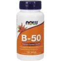 NOW FOODS B-50 KOMPLEKS WITAMIN B 100 TABL.