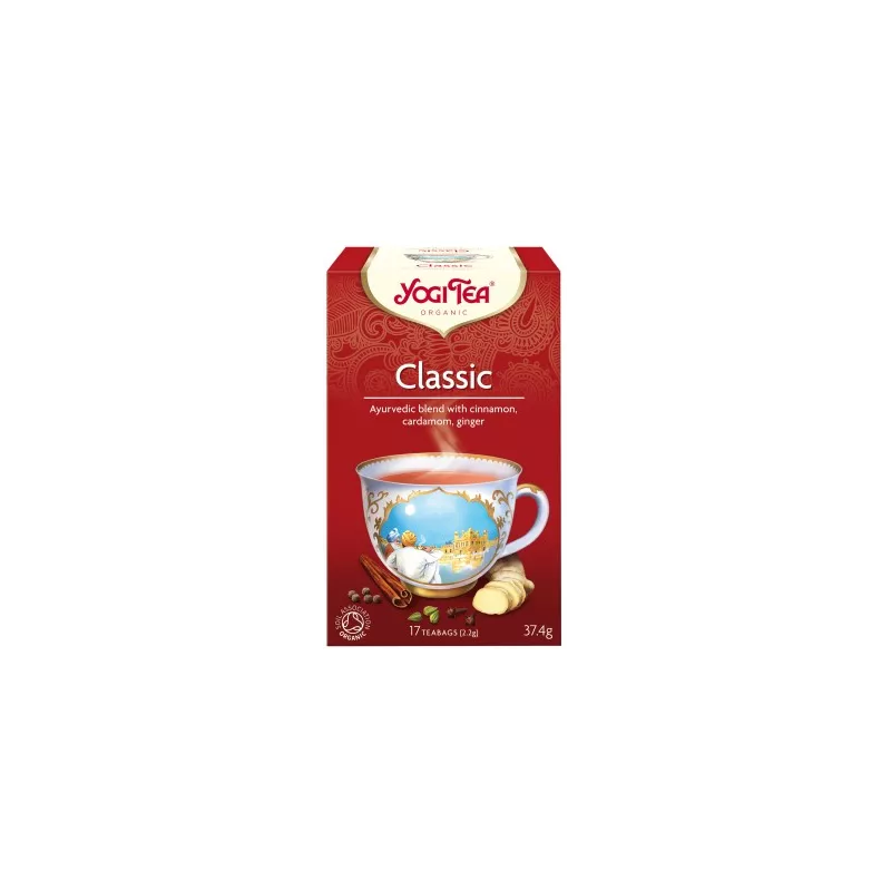 YOGI TEA HERBATA CLASSIC BIO 17x2,2G YOGI TEA HERBATA CLASSIC BIO 17x2,2G