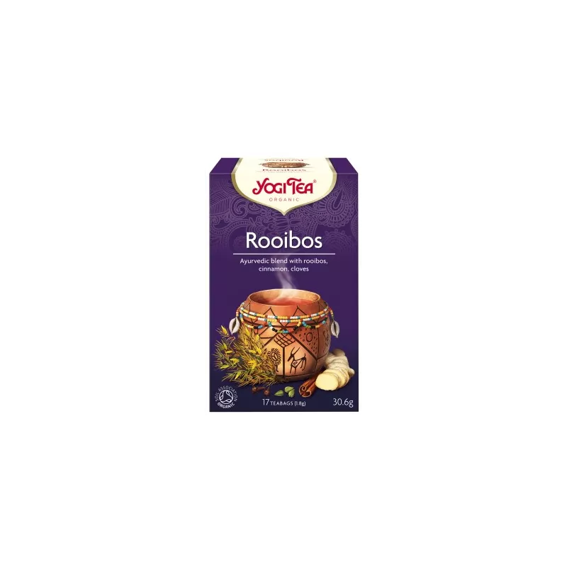 YOGI TEA HERBATA ROOIBOS BIO 17x1,8G YOGI TEA HERBATA ROOIBOS BIO 17x1,8G