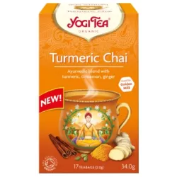 YOGI TEA HERBATA TURMERIC CHAI BIO 17x1,8G
