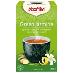 YOGI TEA HERBATA GREEN JASMINE BIO 17x1,8G YOGI TEA HERBATA GREEN JASMINE BIO 17x1,8G