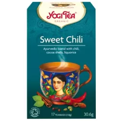 YOGI TEA HERBATA SWEET CHILI BIO 17x1,8G