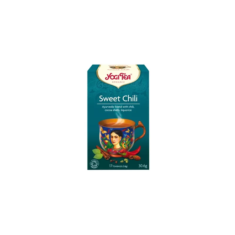 YOGI TEA HERBATA SWEET CHILI BIO 17x1,8G