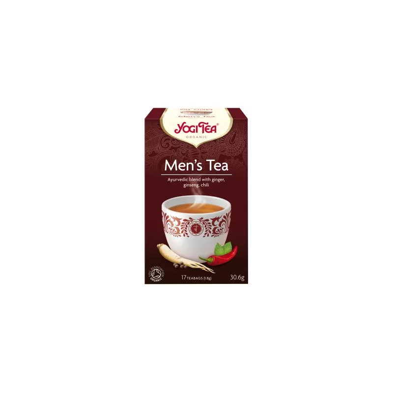 YOGI TEA HERBATA MENS TEA 17x1,8G YOGI TEA HERBATA MENS TEA 17x1,8G