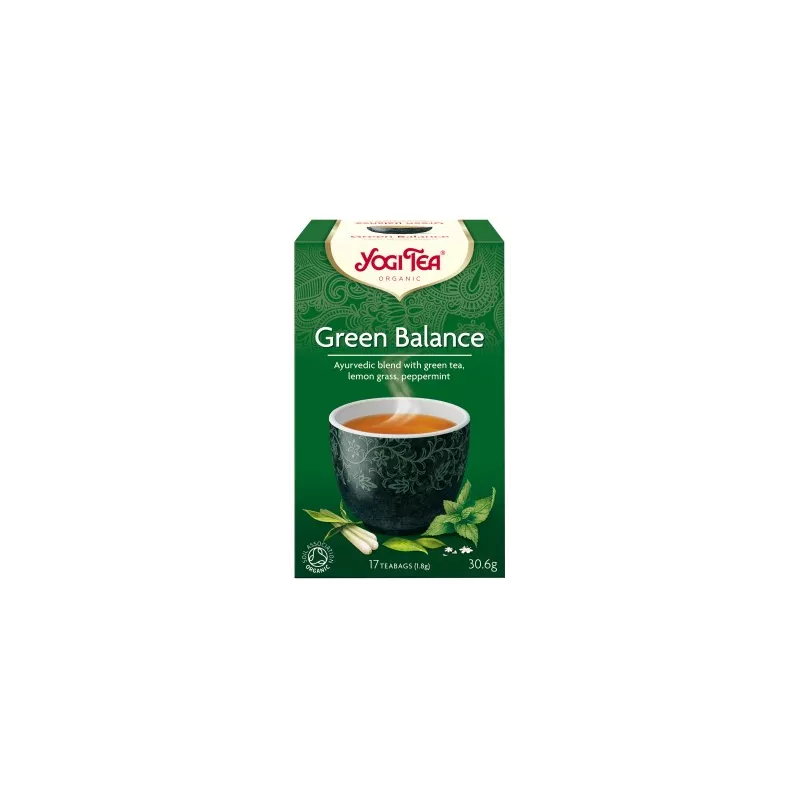YOGI TEA HERBATA GREEN BALANCE 17x1,8G