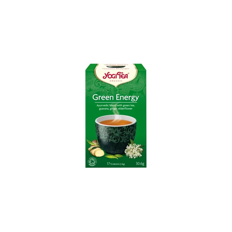 YOGI TEA HERBATA GREEN ENERGY BIO 17x1,8G