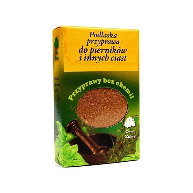 DARY NATURY PRZYPRAWA DO PIERNIKÓW I CIAST 60G DARY NATURY PRZYPRAWA DO PIERNIKÓW I CIAST 60G