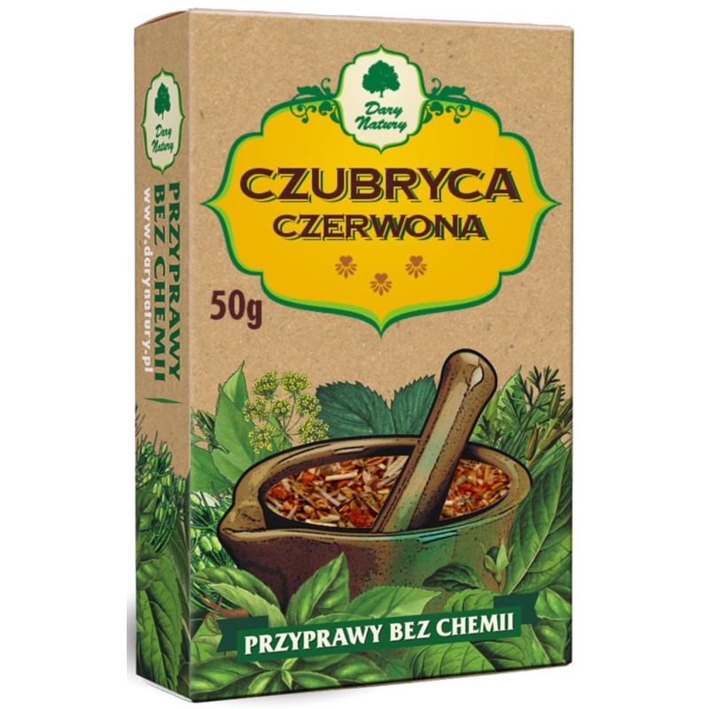 DARY NATURY CZUBRYCA CZERWONA 50G DARY NATURY CZUBRYCA CZERWONA 50G