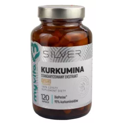 MYVITA SILVER KURKUMINA 100% 120 KAPS.