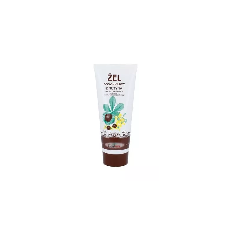 GORVITA ŻEL KASZTANOWY Z RUTYNĄ 200ML GORVITA ŻEL KASZTANOWY Z RUTYNĄ 200ML