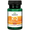 SWANSON WITAMINA K2 NATURALNA 50MCG 30 KAPS. ŻEL.