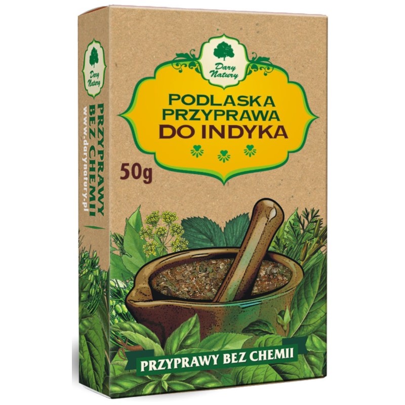 DARY NATURY PRZYPRAWA DO INDYKA 50G