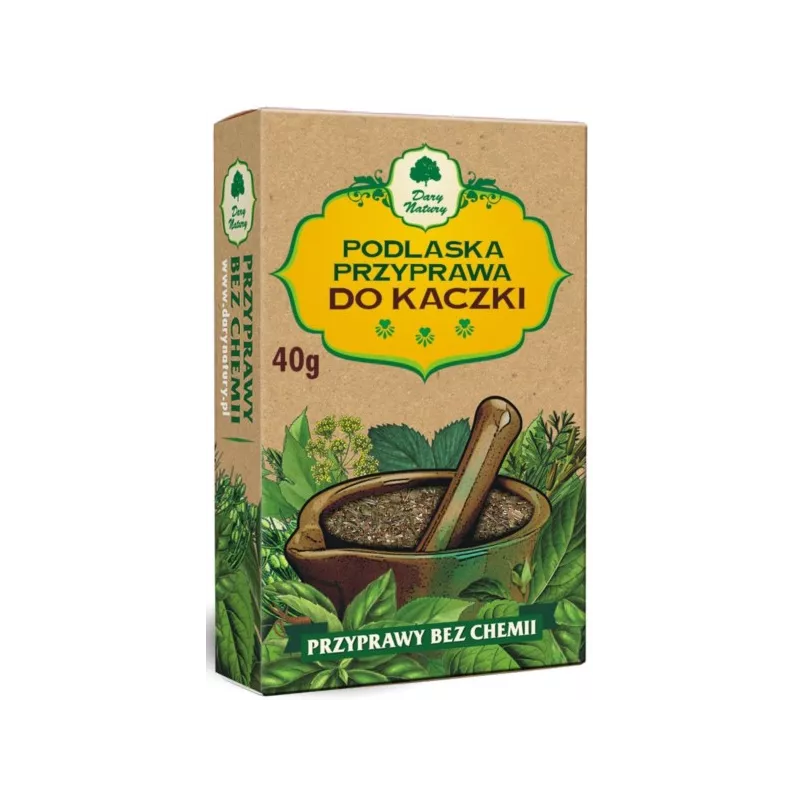 DARY NATURY PRZYPRAWA DO KACZKI 40G DARY NATURY PRZYPRAWA DO KACZKI 40G