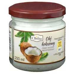 OLVITA OLEJ KOKOSOWY ZIMNOTŁOCZONY 200ML