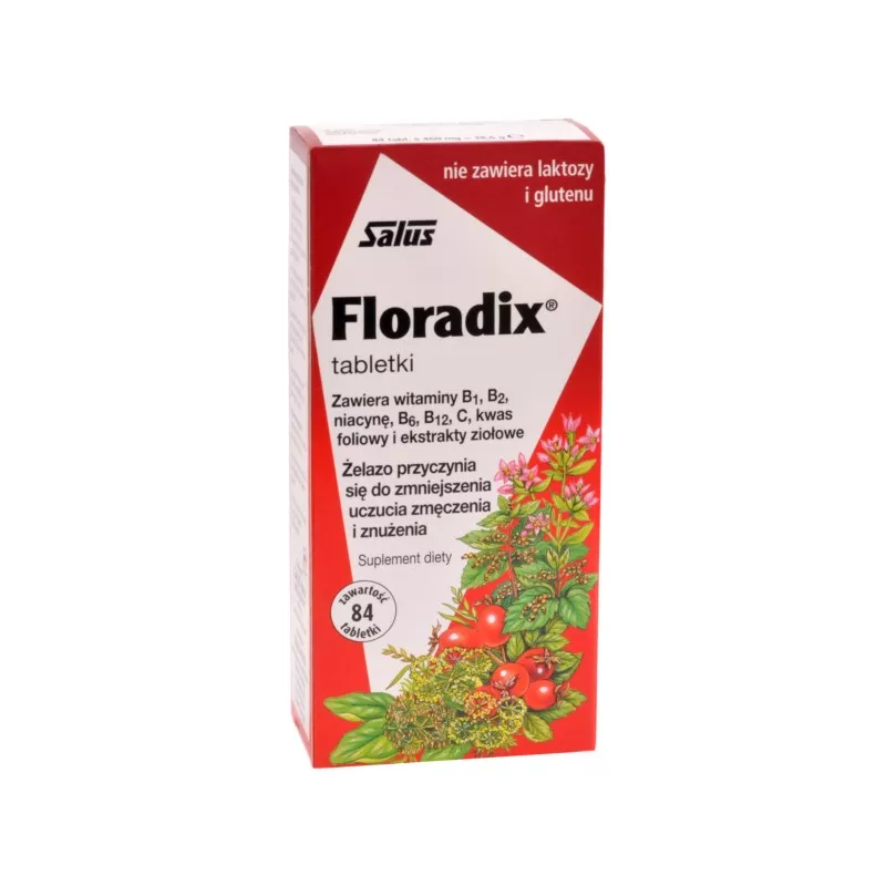 ZIOŁO-PIAST FLORADIX TABLETKI 84 SZT. ZIOŁO-PIAST FLORADIX TABLETKI 84 SZT.
