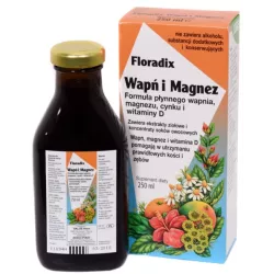 ZIOŁO-PIAST FLORADIX WAPŃ I MAGNEZ 250ML
