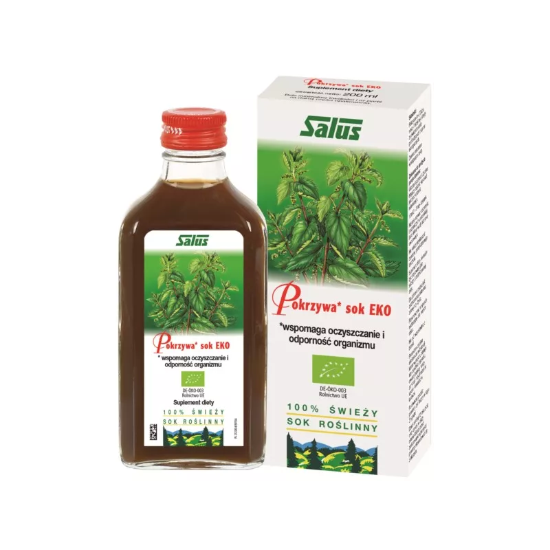 ZIOŁO-PIAST POKRZYWA SOK EKO 200ML ZIOŁO-PIAST POKRZYWA SOK EKO 200ML