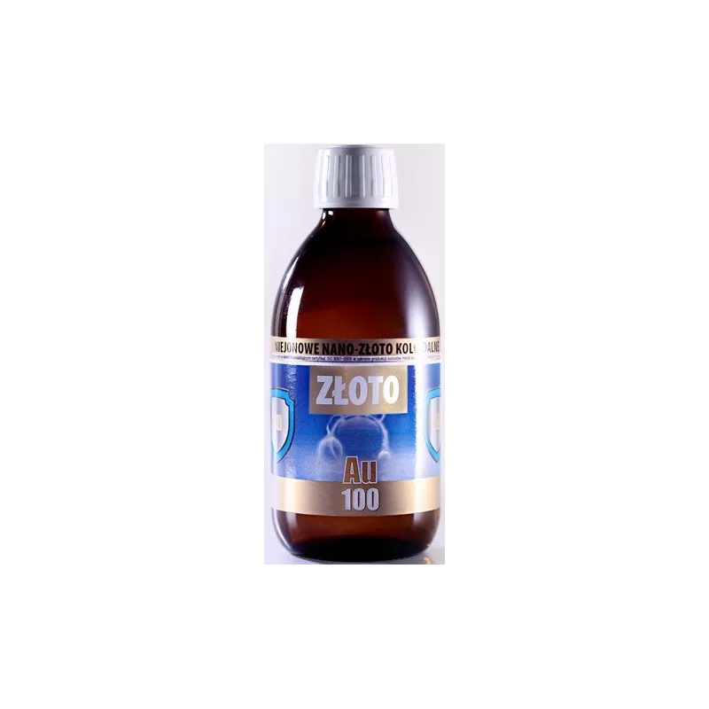 PRO AKTIV NANO ZŁOTO KOLOIDALNE 10PPM 300ML