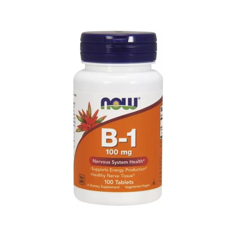 NOW FOODS WITAMINA B1 100MG 100 TABL.