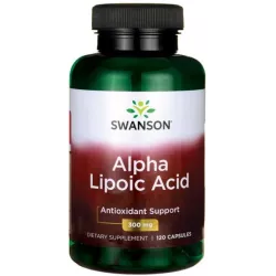 SWANSON ALA KWAS ALFA LIPONOWY 300 mg/120k SWANSON ALA KWAS ALFA LIPONOWY 300 mg/120k
