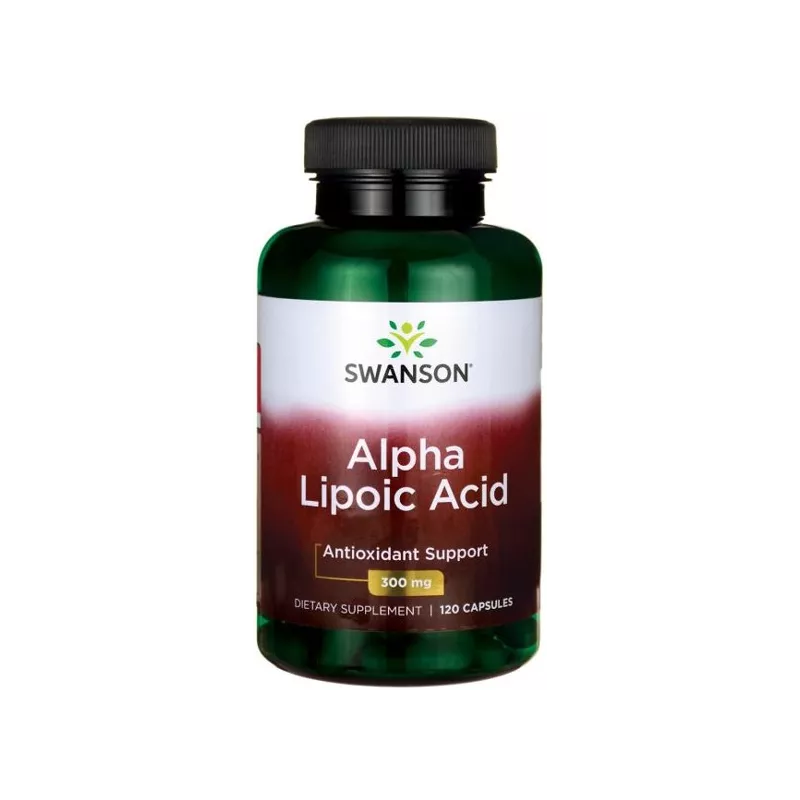 SWANSON ALA KWAS ALFA LIPONOWY 300 mg/120k SWANSON ALA KWAS ALFA LIPONOWY 300 mg/120k