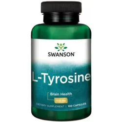 SWANSON L-TYROZYNA 500MG/100KAPS. SWANSON L-TYROZYNA 500MG/100KAPS.