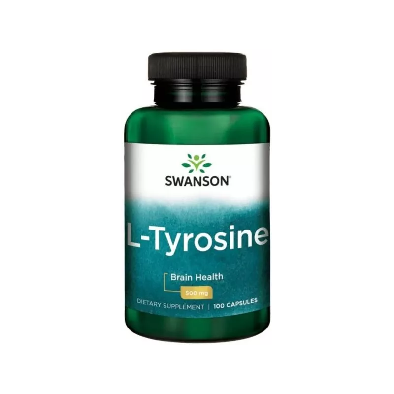 SWANSON L-TYROZYNA 500MG/100KAPS. SWANSON L-TYROZYNA 500MG/100KAPS.