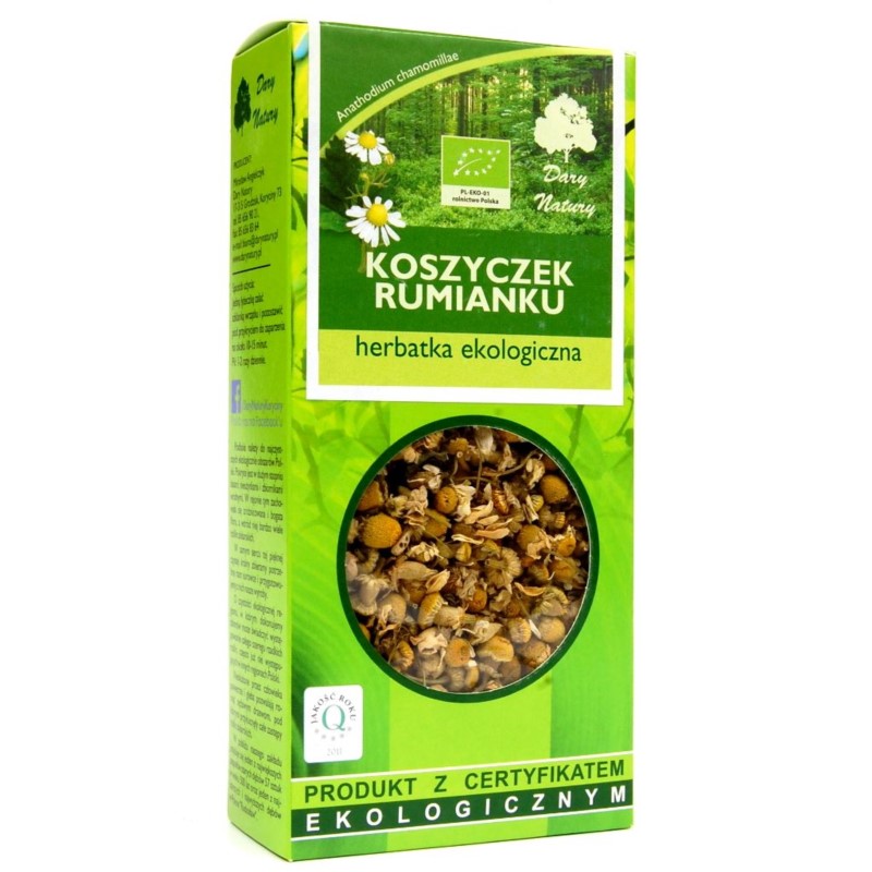 DARY NATURY RUMIANEK KOSZYCZEK 25G EKO DARY NATURY RUMIANEK KOSZYCZEK 25G EKO
