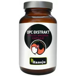 HANOJU OPC EKSTRAKT Z WINOGRON 400MG 90 KAPS. HANOJU OPC EKSTRAKT Z WINOGRON 400MG 90 KAPS.