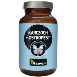 HANOJU OSTROPEST + KARCZOCH EKSTRAKT 90 KAPS. HANOJU OSTROPEST + KARCZOCH EKSTRAKT 90 KAPS.