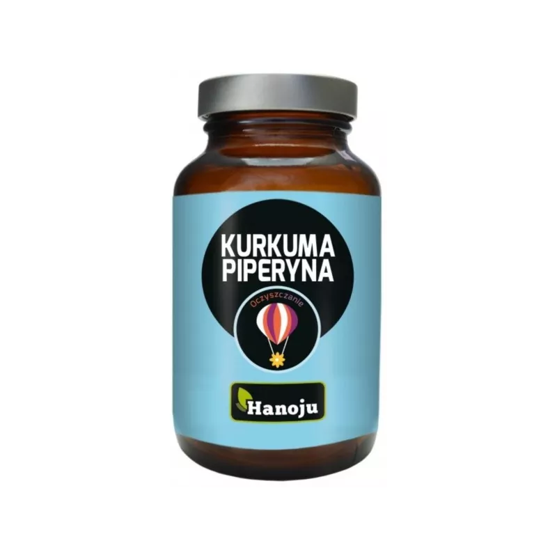 HANOJU KURKUMA + PIPERYNA 90 KAPS. HANOJU KURKUMA + PIPERYNA 90 KAPS.