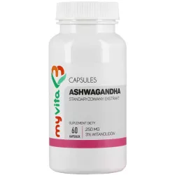MYVITA ASHWAGANDHA STANDA.3% 250MG 60KAP