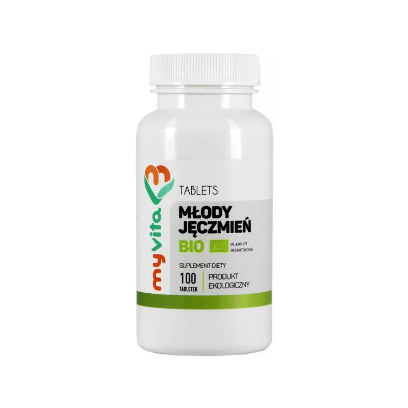 MYVITA MŁODY JĘCZMIEŃ BIO 500/100t