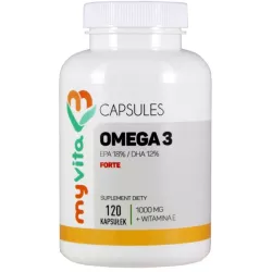 MYVITA OMEGA 3 FORTE 1000MG 120KA