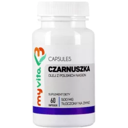 MYVITA OLEJ Z CZARNUSZKI 500MG 60KAPS.