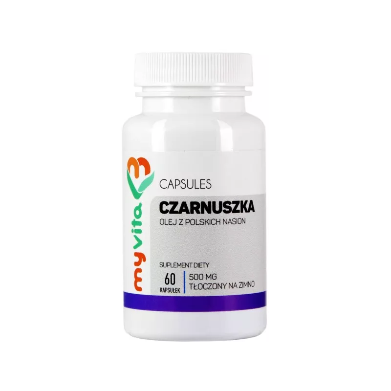 MYVITA OLEJ Z CZARNUSZKI 500MG 60KAPS.