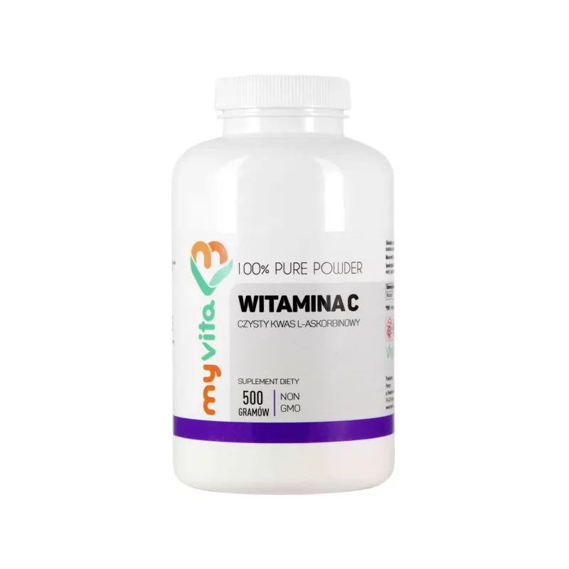 MYVITA WITAMINA C 500G BUTELKA MYVITA WITAMINA C 500G BUTELKA