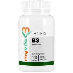 MYVITA WITAMINA B3 50MG 100TABL.