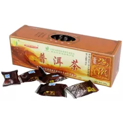 MERIDIAN HERBATA PU-ERH CZERWONA W KOSTKACH 125G