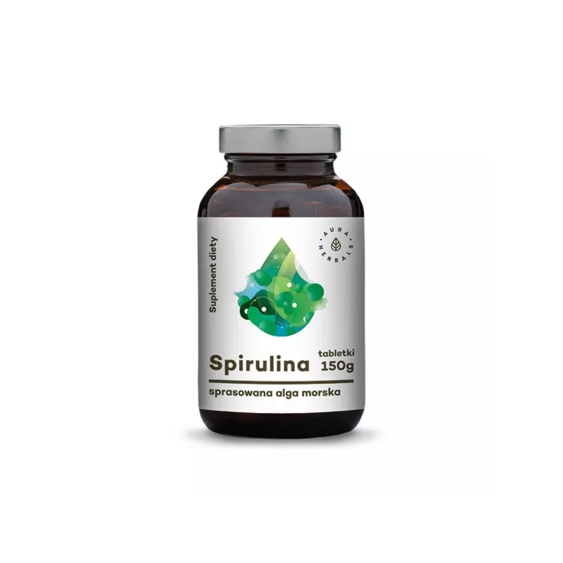 AURA HERBALS SPIRULINA TABL. 600 - 150G