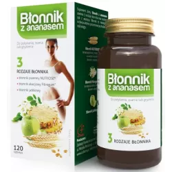 COLFARM BŁONNIK Z ANANASEM 120 TABL. COLFARM BŁONNIK Z ANANASEM 120 TABL.
