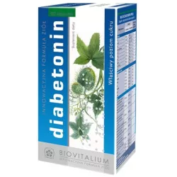 BIOVITALIUM DIABETONIN WŁAŚCIWY POZIOM CUKRU 60KAP