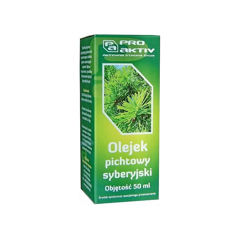 PRO AKTIV OLEJ PICHTOWY SYBERYJSKI 50ML PRO AKTIV OLEJ PICHTOWY SYBERYJSKI 50ML
