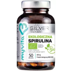 MYVITA SILVER SPIRULINA 100% BIO 50 WEG. KAPS.