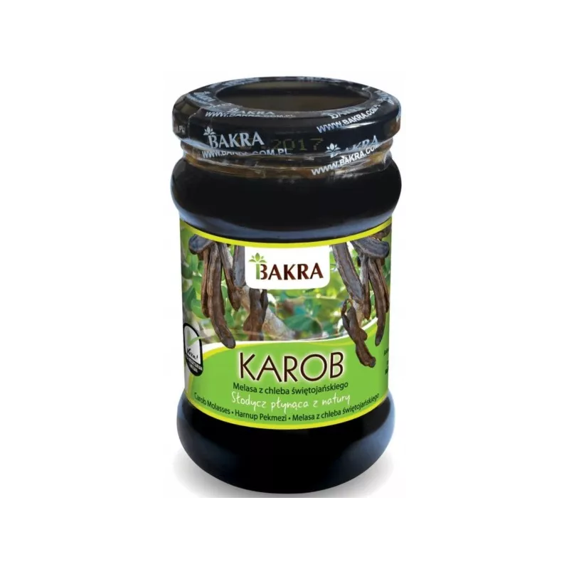 BAKRA KAROB MELASA Z CHLEBA ŚWIĘTOJAŃSKIEGO 370G