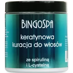 BINGO KURACJA KERATYNOWA DO WŁOSÓW ZE SPIRULINĄ