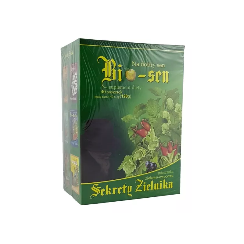 ASZ SEKRETY ZIELNIKA BIO-SEN 40X3G ASZ SEKRETY ZIELNIKA BIO-SEN 40X3G